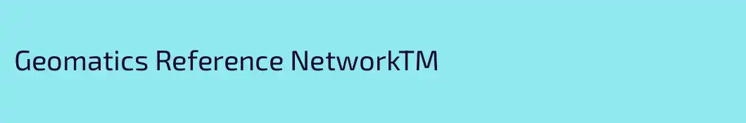 Geomatics Reference NetworkTM